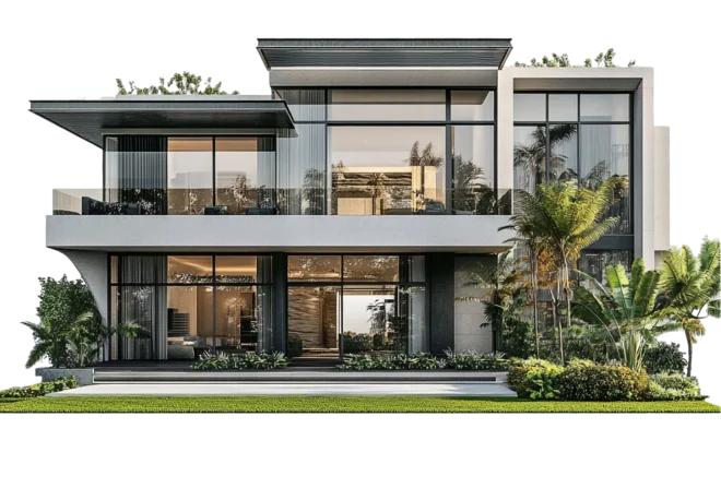Casa moderna, referência de imóvel